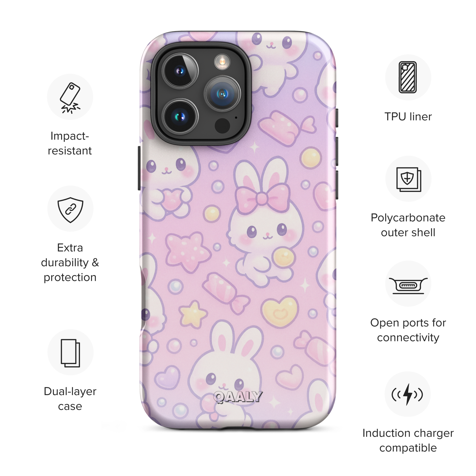 Bonheur du lapin de Noël